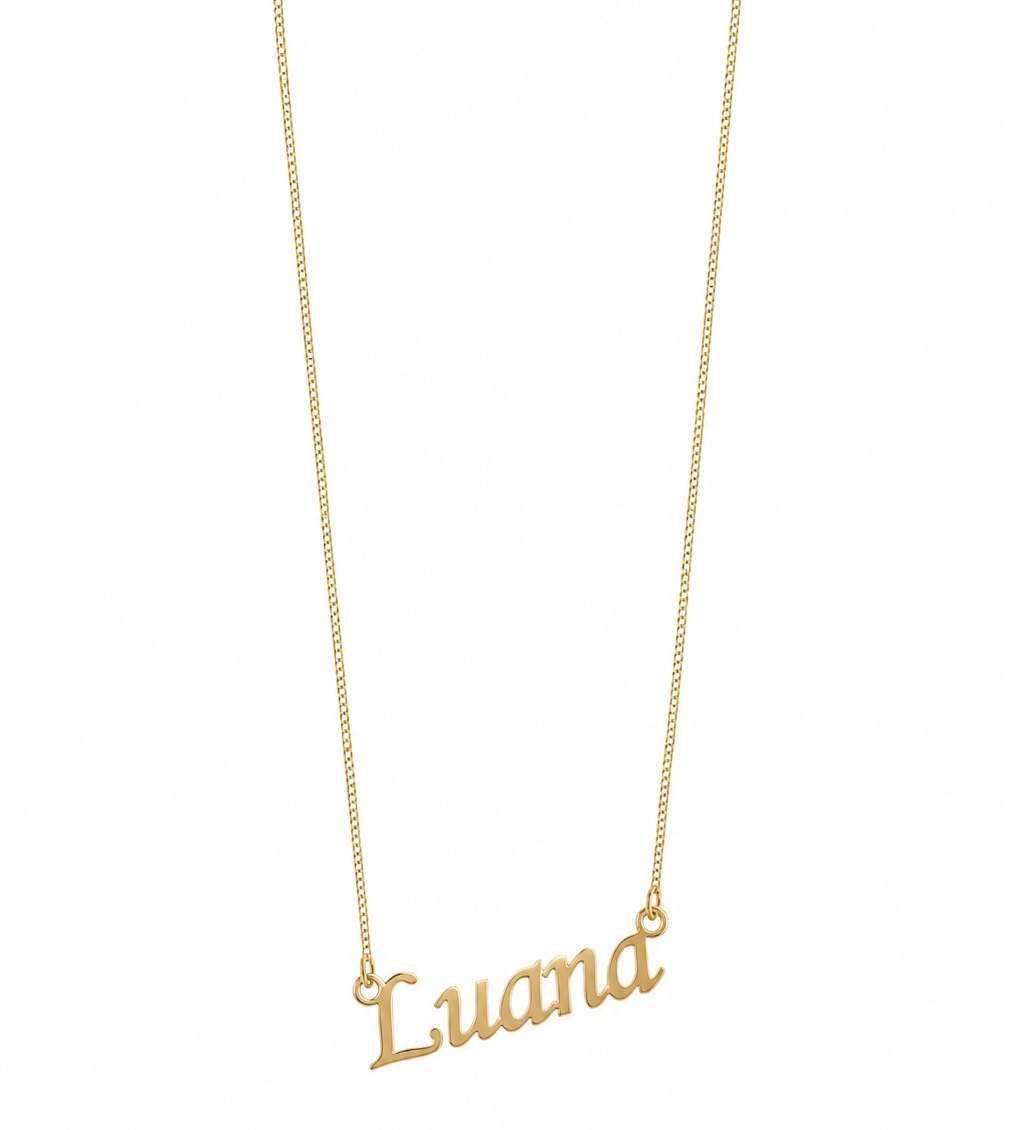 Colar Manuscrito personalizado